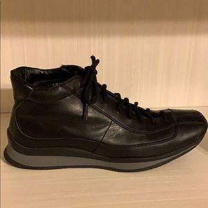 Prada women’s black athletic shoes & dust cover